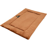 WarmWag Self-Warming Mat in brown fleece